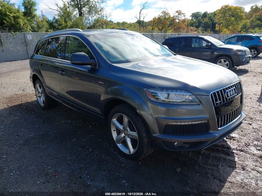 2013 AUDI Q7 3.0T S LINE PRESTIGE | WA1DGAFE2DD001388 | UPCARS