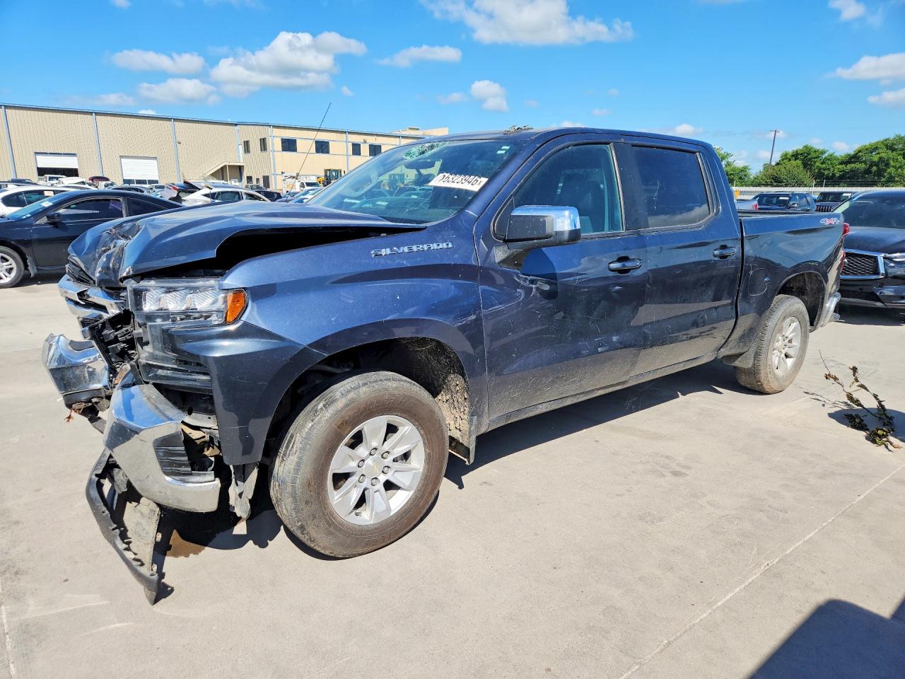 2022 CHEVROLET SILVERADO K1500 LT | 1GCUYDED4NZ124384 | UPCARS