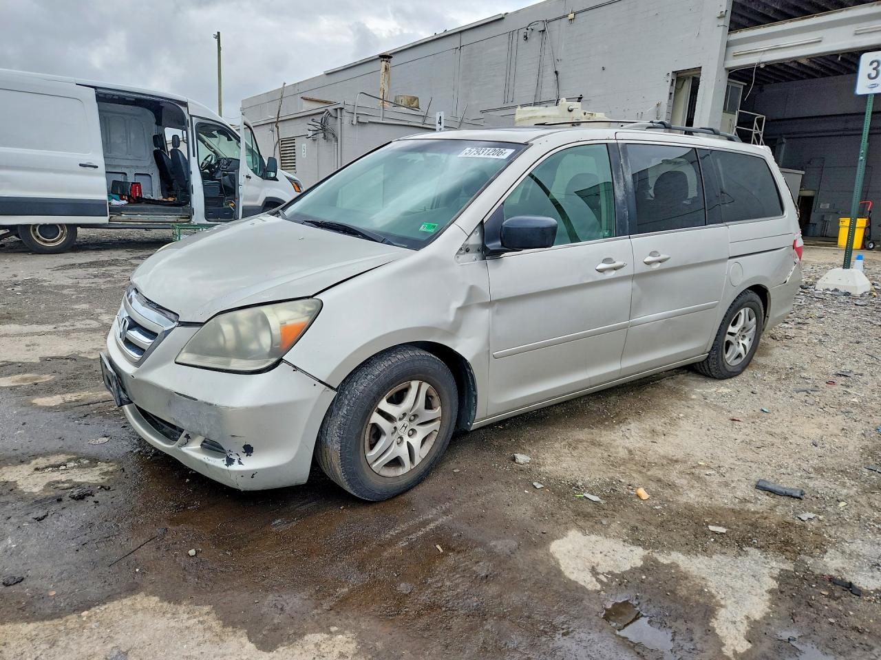 2005 HONDA ODYSSEY EXL | 5FNRL38745B128476 | UPCARS