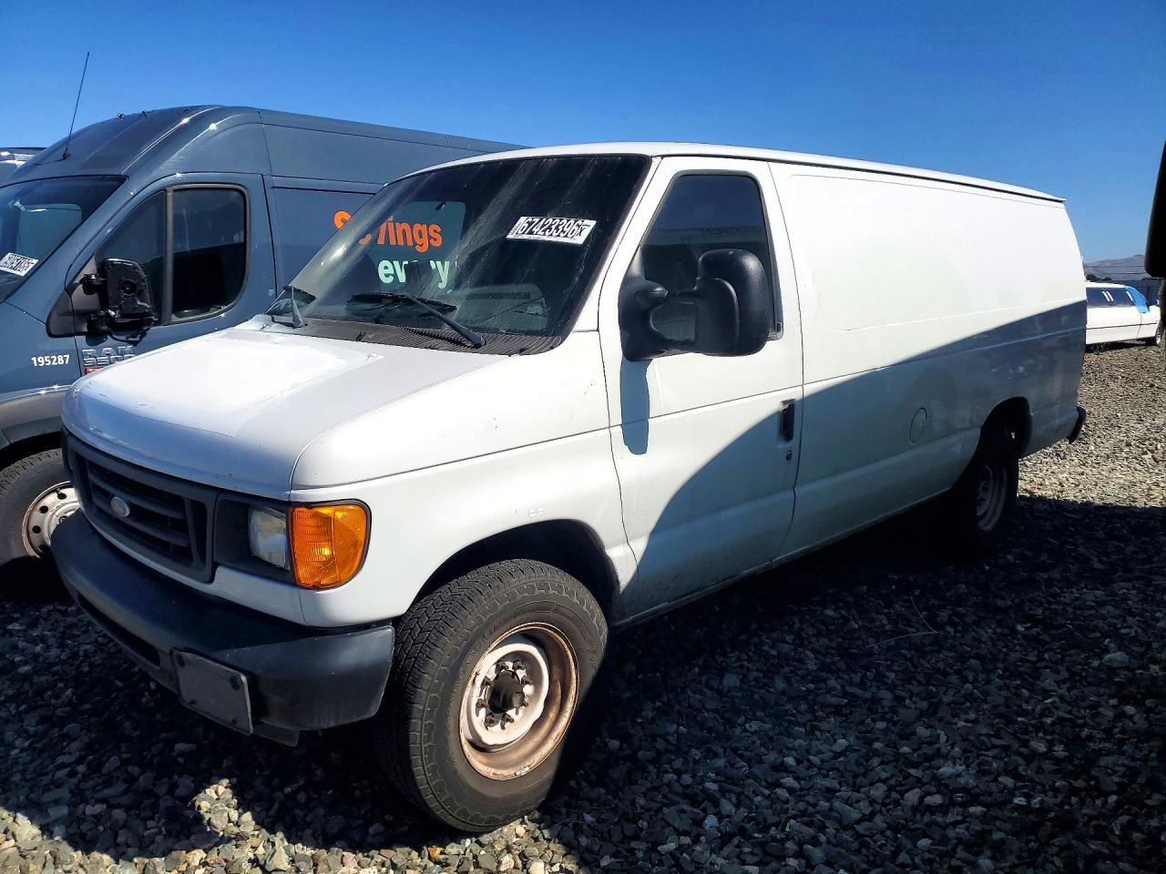 2006 FORD ECONOLINE DELIVERY VAN | 1FTNS24W76DA75127 | UPCARS