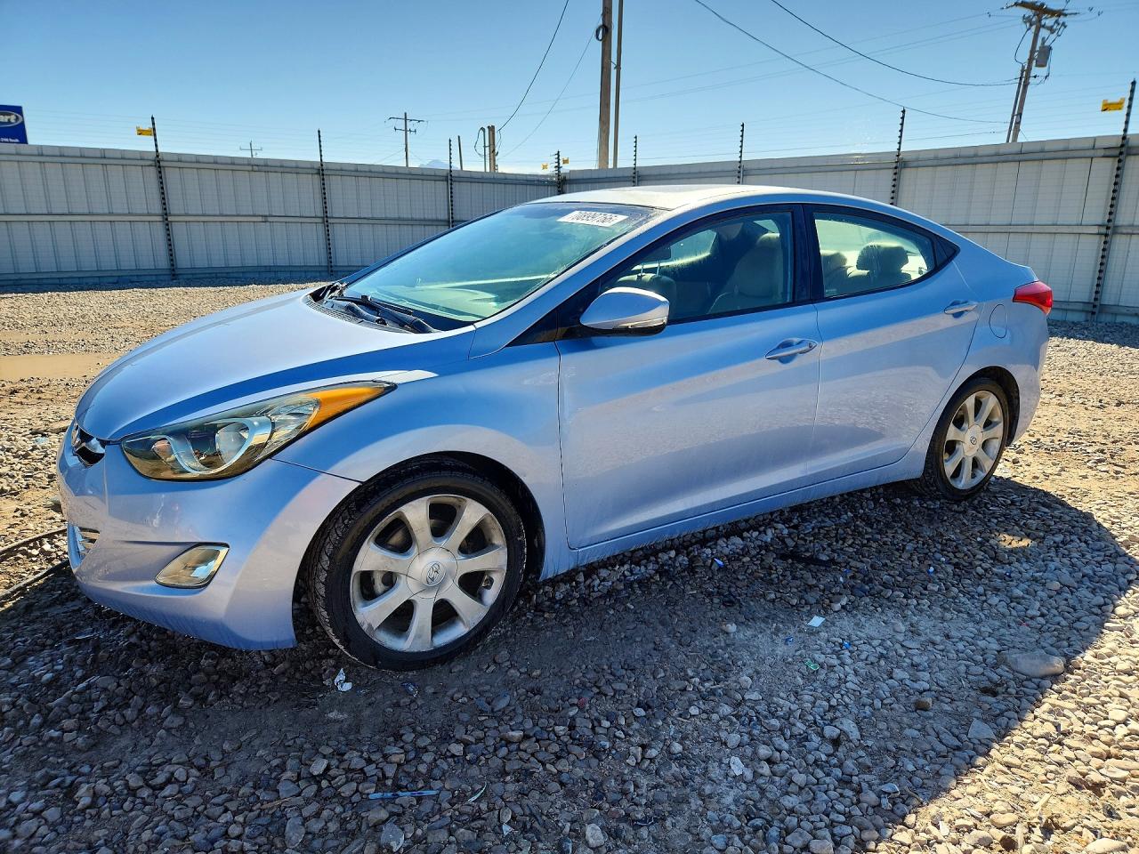 2013 HYUNDAI ELANTRA LIMITED | KMHDH4AE6DU734888 | UPCARS