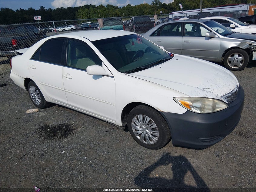 2004 TOYOTA CAMRY LE | 4T1BE32K44U339283 | UPCARS