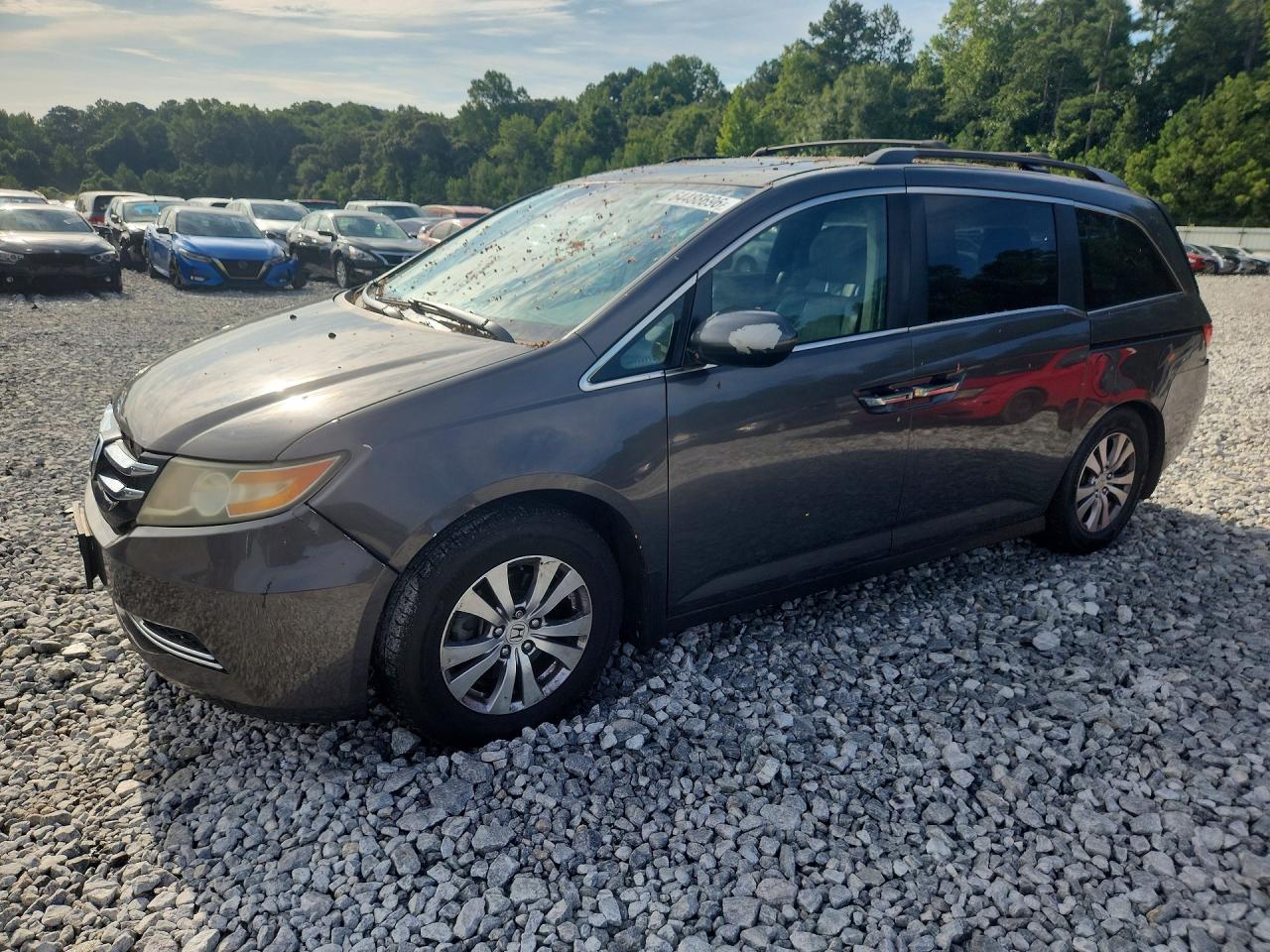 2014 HONDA ODYSSEY EXL | 5FNRL5H6XEB033052 | UPCARS