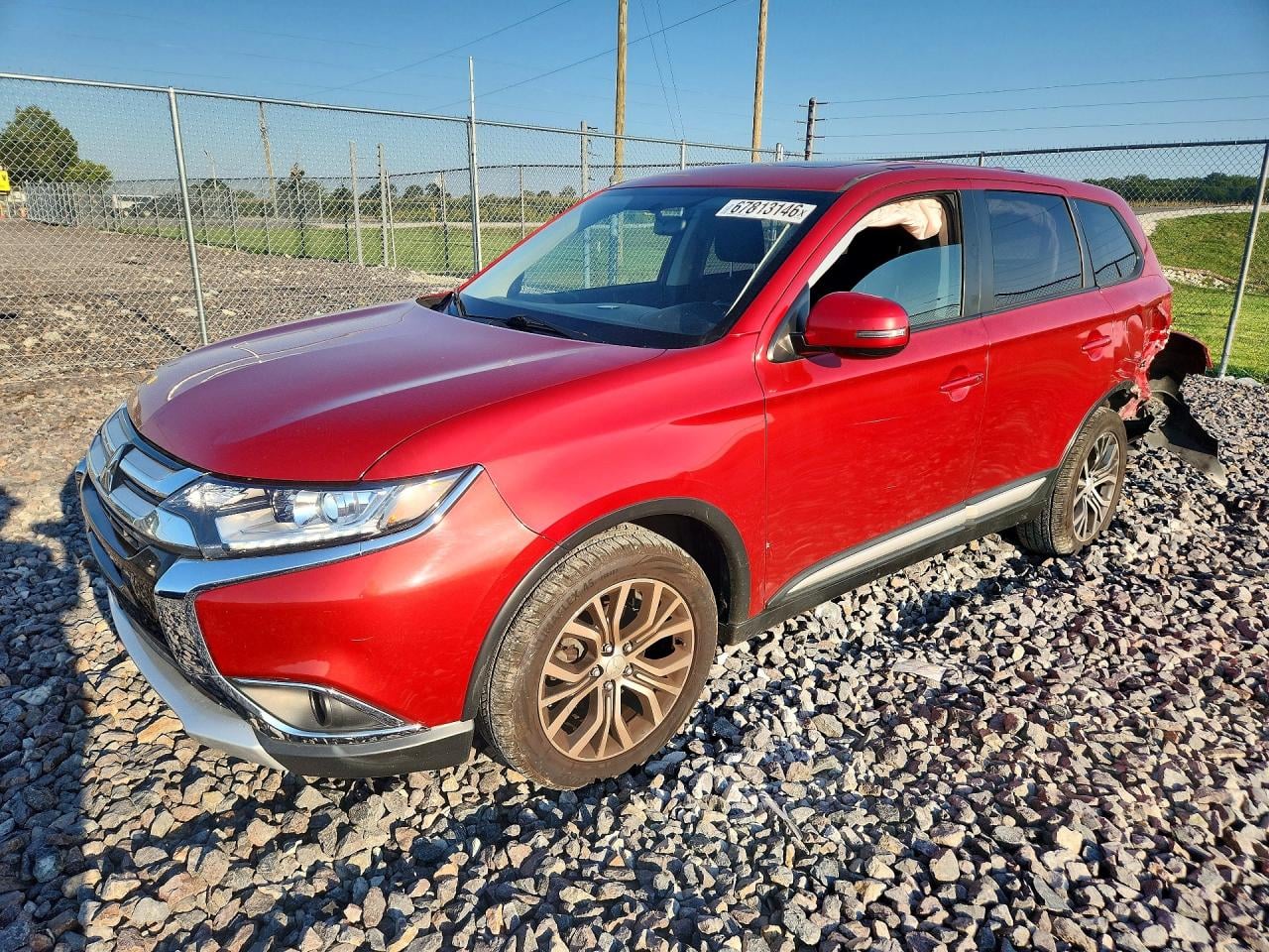 2018 MITSUBISHI OUTLANDER SE | JA4AD3A33JZ011357 | UPCARS