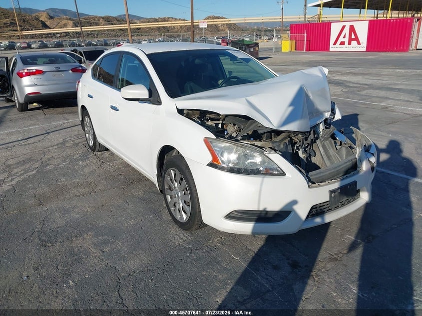 2014 NISSAN SENTRA SV | 3N1AB7AP3EY299275 | UPCARS
