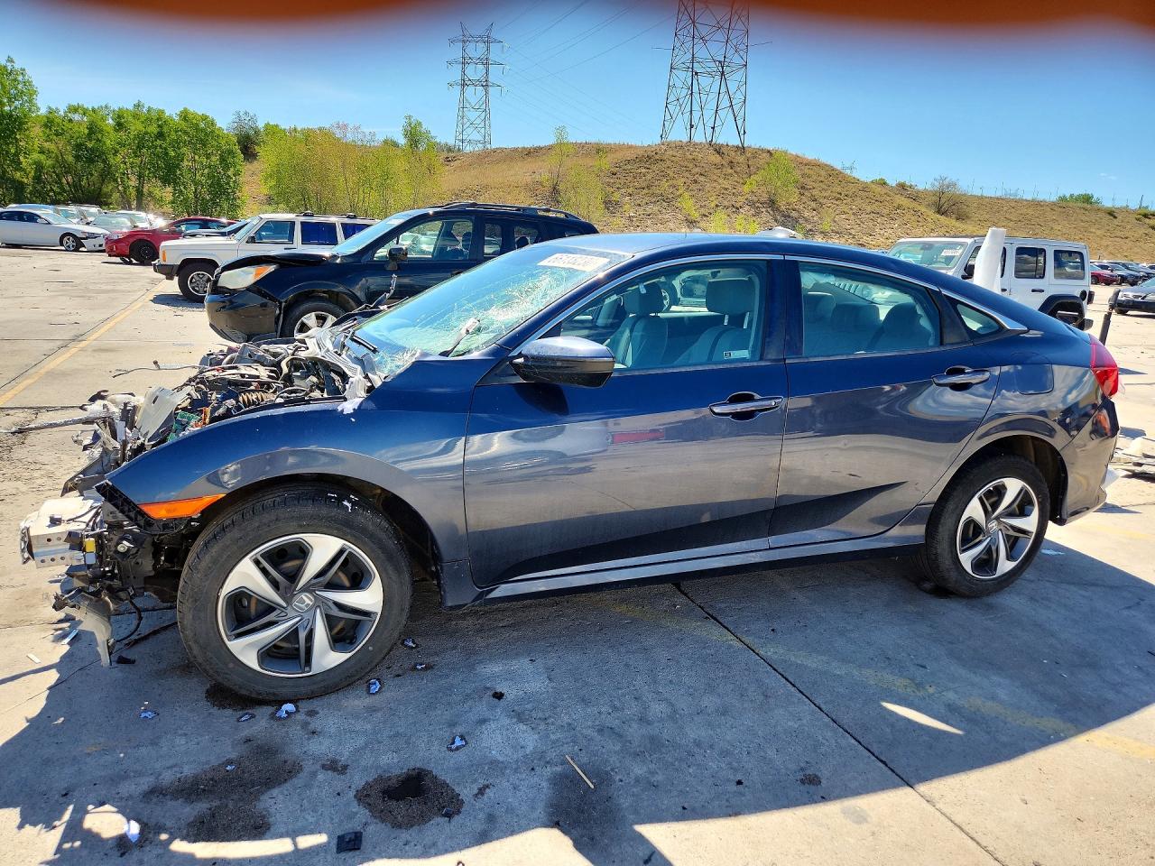 2019 HONDA CIVIC LX | 19XFC2F69KE036269 | UPCARS
