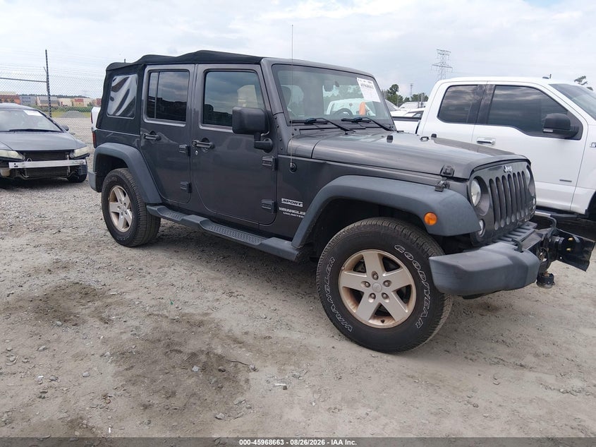 2017 JEEP WRANGLER UNLIMITED SPORT 4X4 | 1C4BJWDG1HL567358 | UPCARS