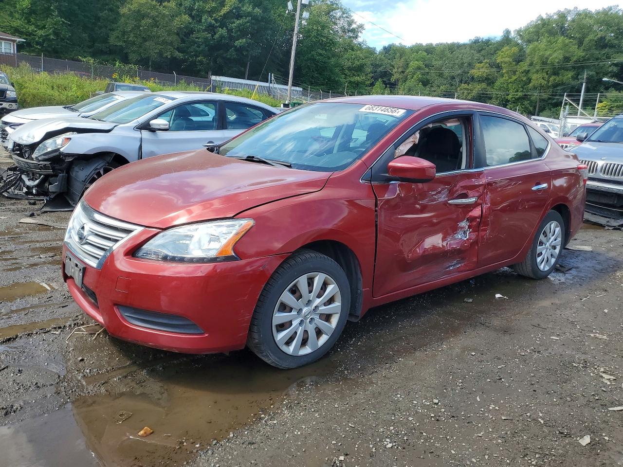 2015 NISSAN SENTRA SV | 3N1AB7AP6FL682299 | UPCARS