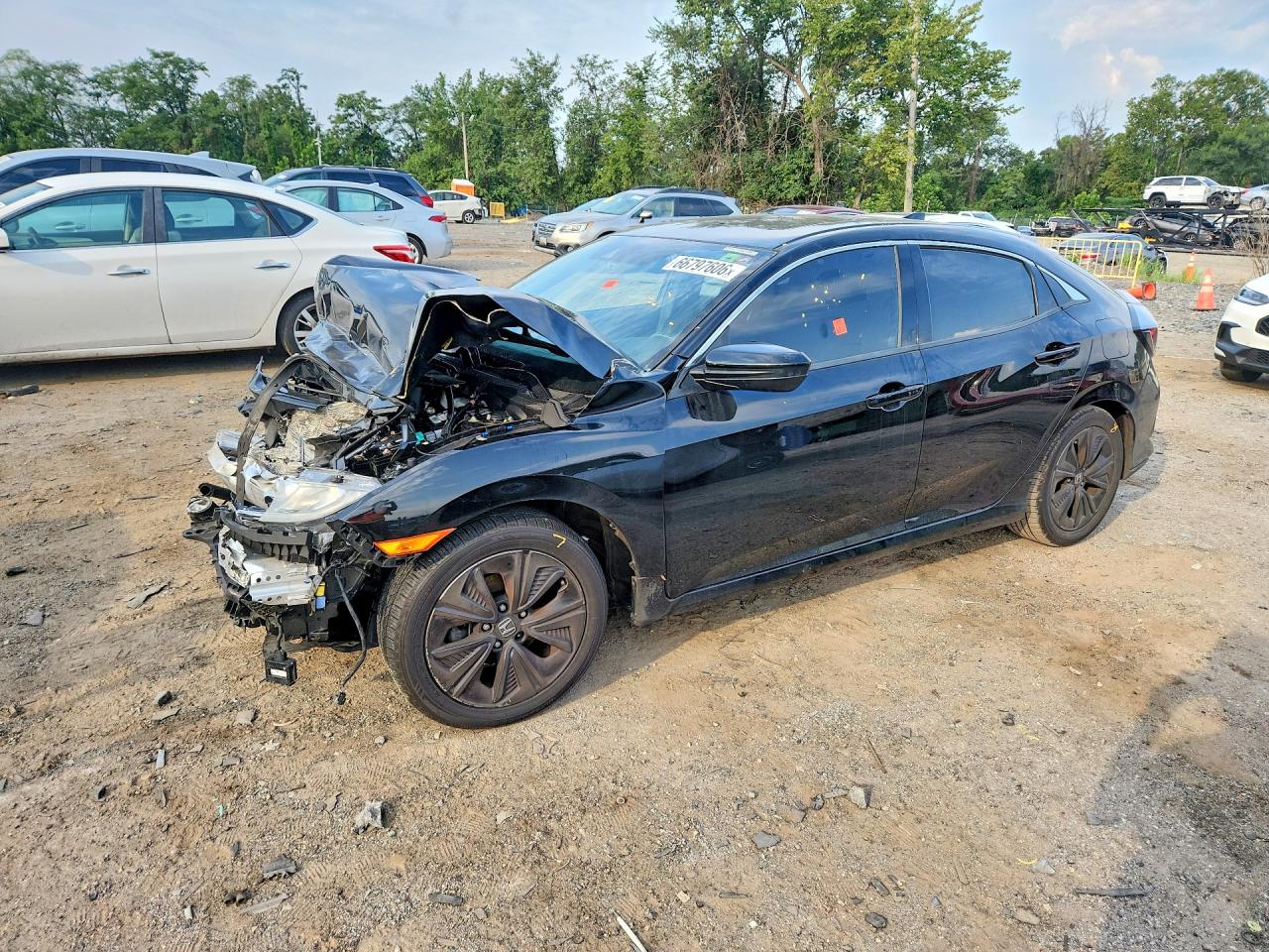 2019 HONDA CIVIC EX | SHHFK7H63KU423924 | UPCARS