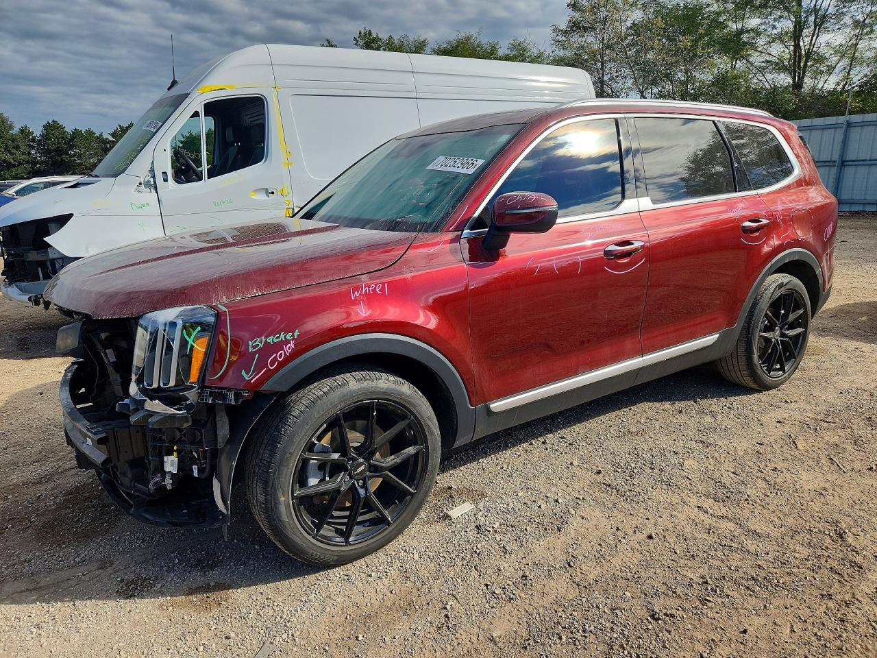 2023 KIA TELLURIDE S | 5XYP6DGC8PG375594 | UPCARS