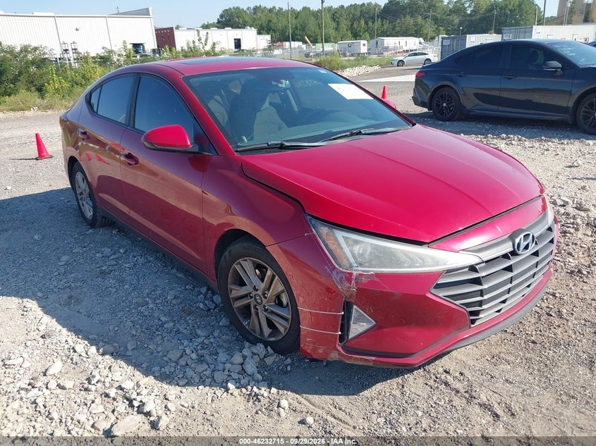 2019 HYUNDAI ELANTRA VALUE EDITION | KMHD84LF5KU877253 | UPCARS