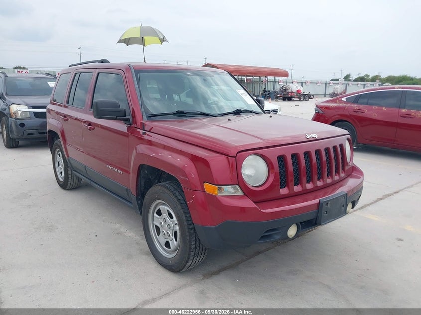 2012 JEEP PATRIOT SPORT | 1C4NJPBA2CD626955 | UPCARS