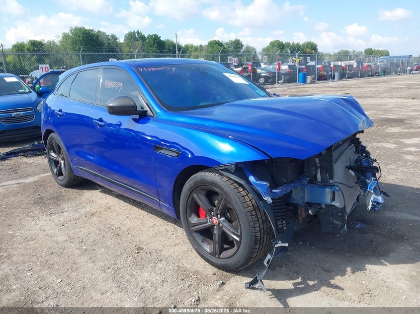 2018 JAGUAR F-PACE S | SADCM2FV3JA295837 | UPCARS