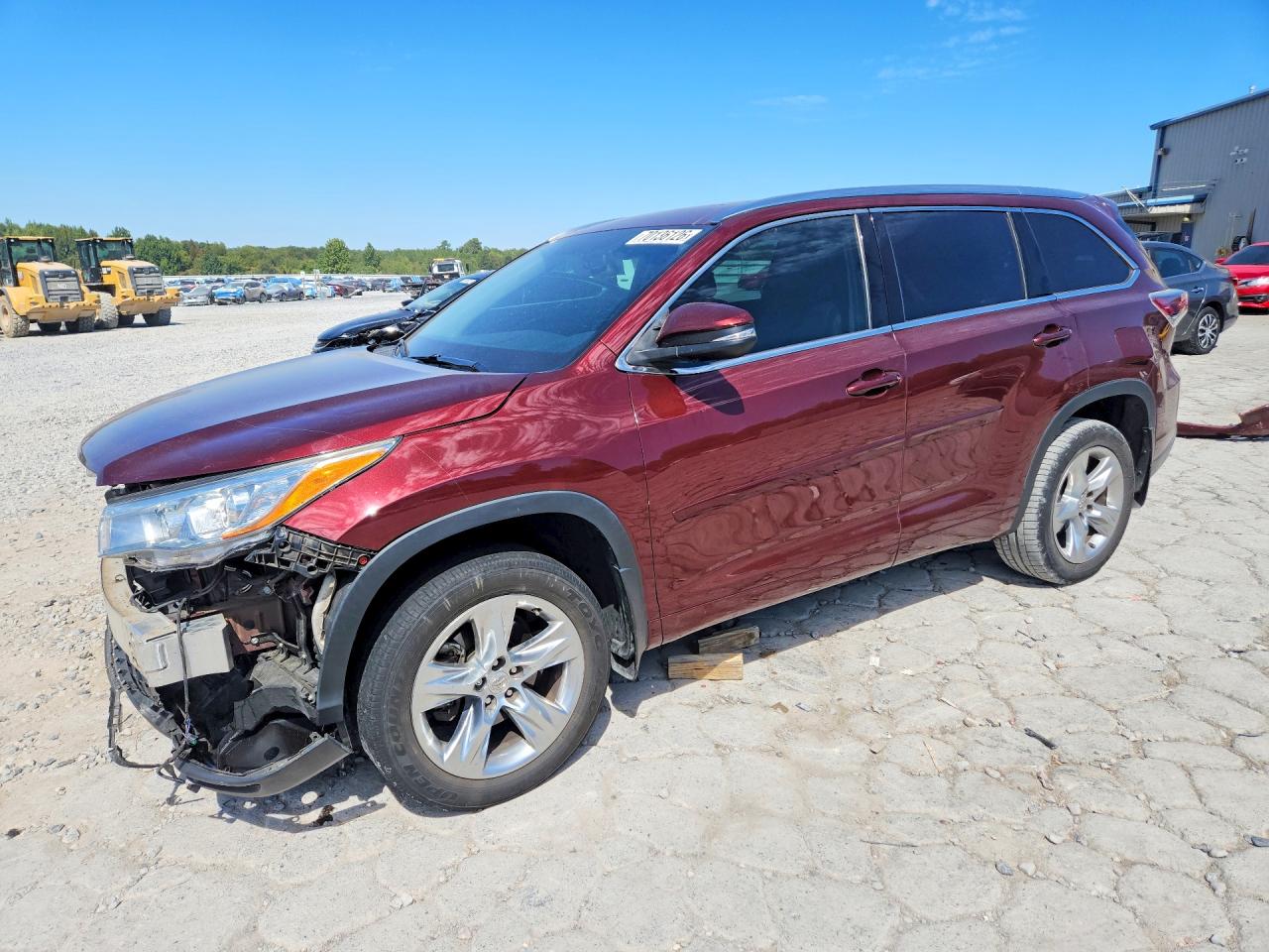2015 TOYOTA HIGHLANDER LIMITED | 5TDYKRFH3FS097103 | UPCARS