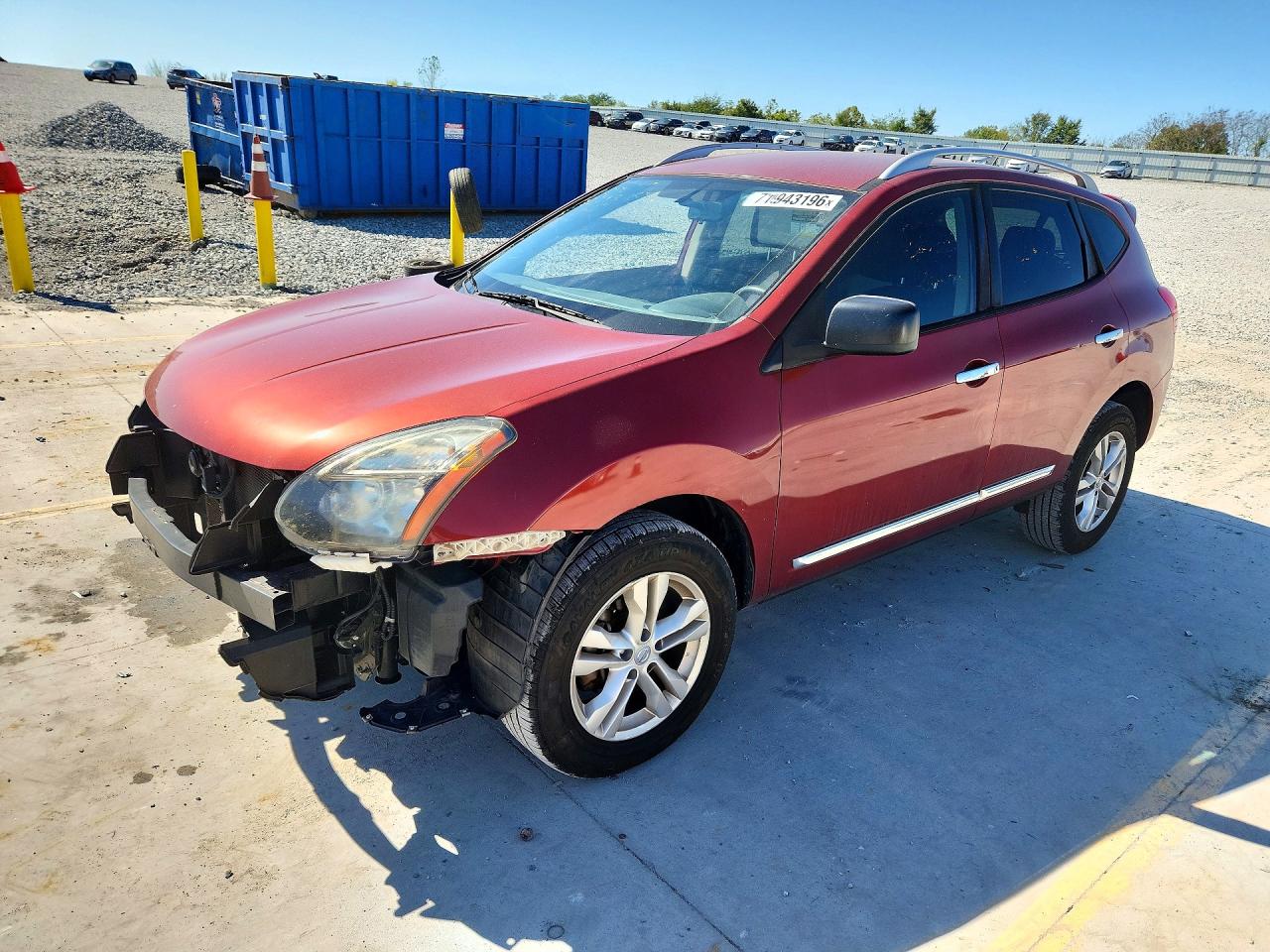 2015 NISSAN ROGUE | JN8AS5MT9FW672505 | UPCARS