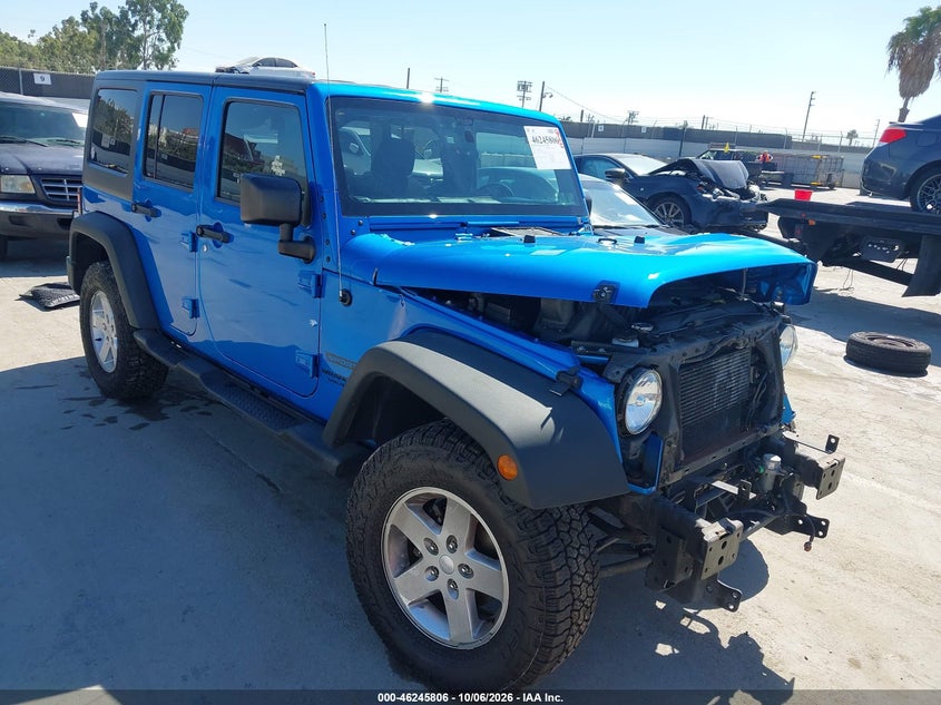 2016 JEEP WRANGLER UNLIMITED SPORT | 1C4BJWDG3GL270798 | UPCARS