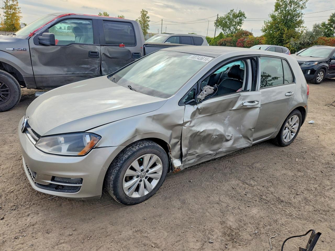 2015 VOLKSWAGEN GOLF TDI | 3VWRA7AU2FM085148 | UPCARS