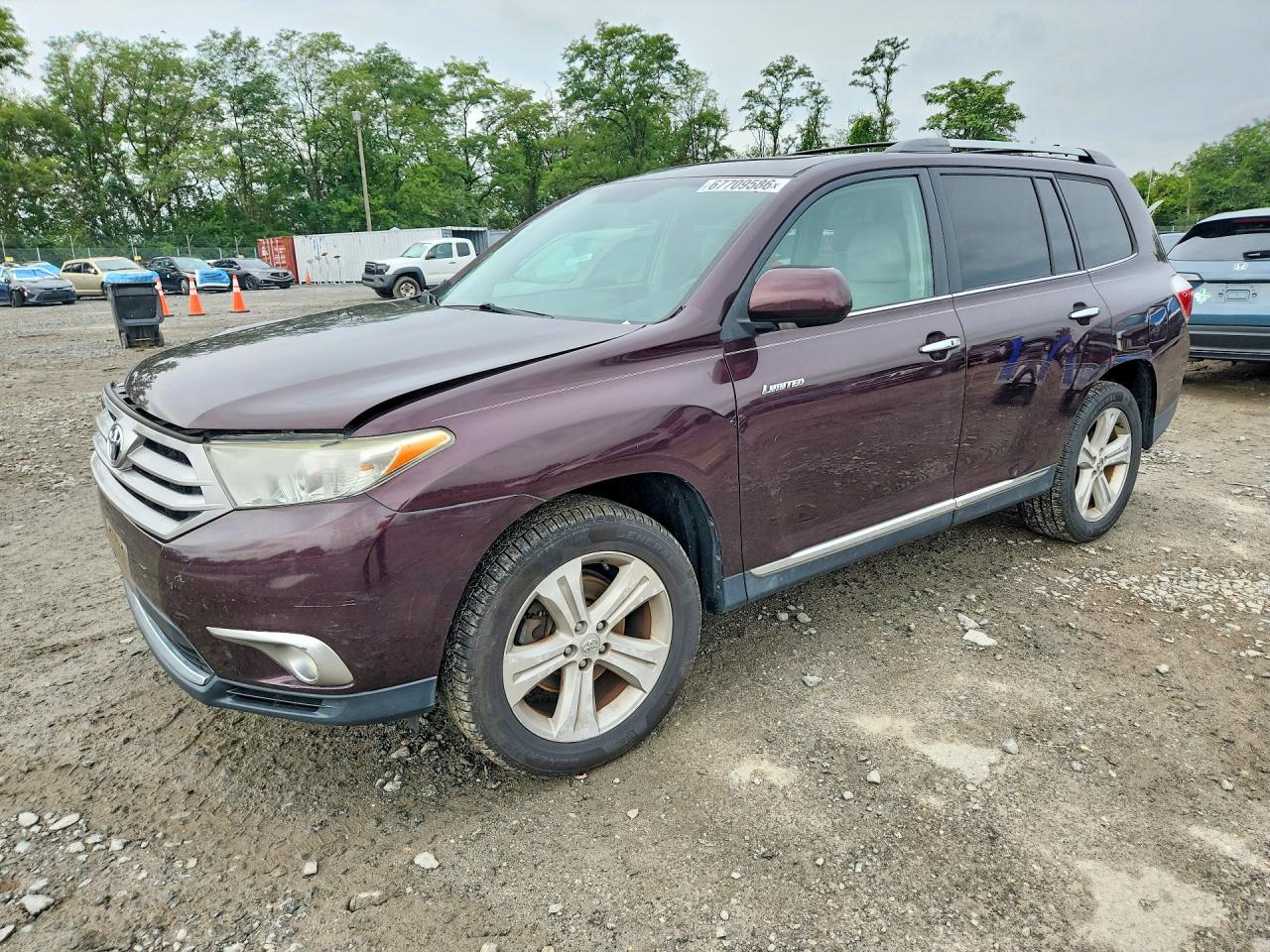 2013 TOYOTA HIGHLANDER LIMITED | 5TDDK3EH6DS179238 | UPCARS
