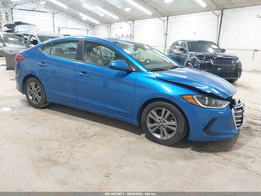 2018 HYUNDAI ELANTRA SEL | 5NPD84LF7JH396594 | UPCARS