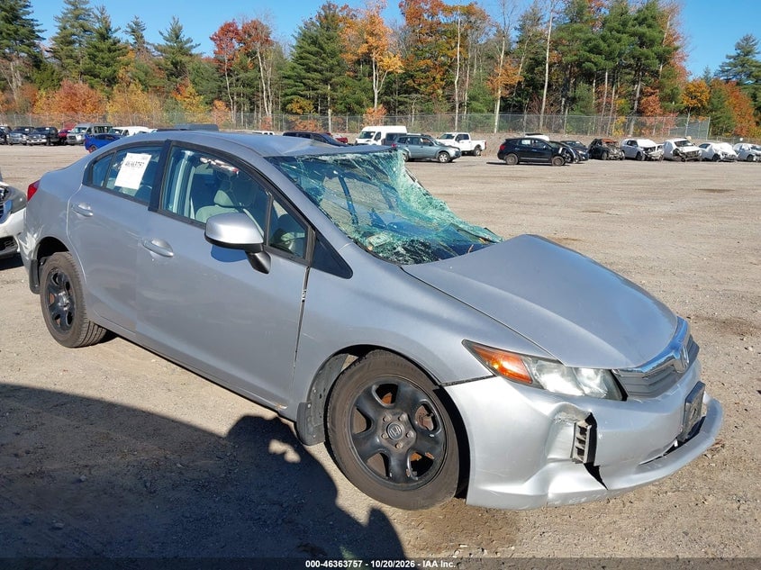 2012 HONDA CIVIC LX | 19XFB2F59CE356963 | UPCARS