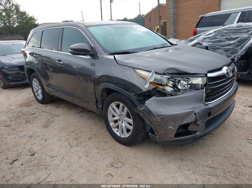 2015 TOYOTA HIGHLANDER LE V6 | 5TDZKRFH1FS054173 | UPCARS