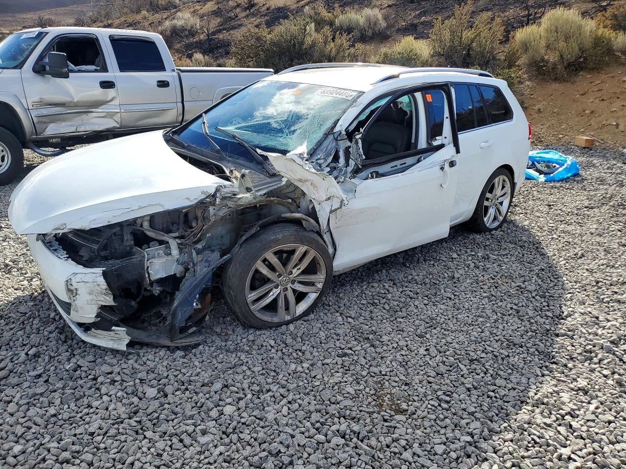 2015 VOLKSWAGEN GOLF TDI S | 3VWCA7AU7FM506822 | UPCARS