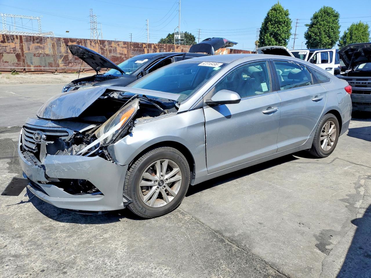 2017 HYUNDAI SONATA SE | 5NPE24AF3HH580675 | UPCARS