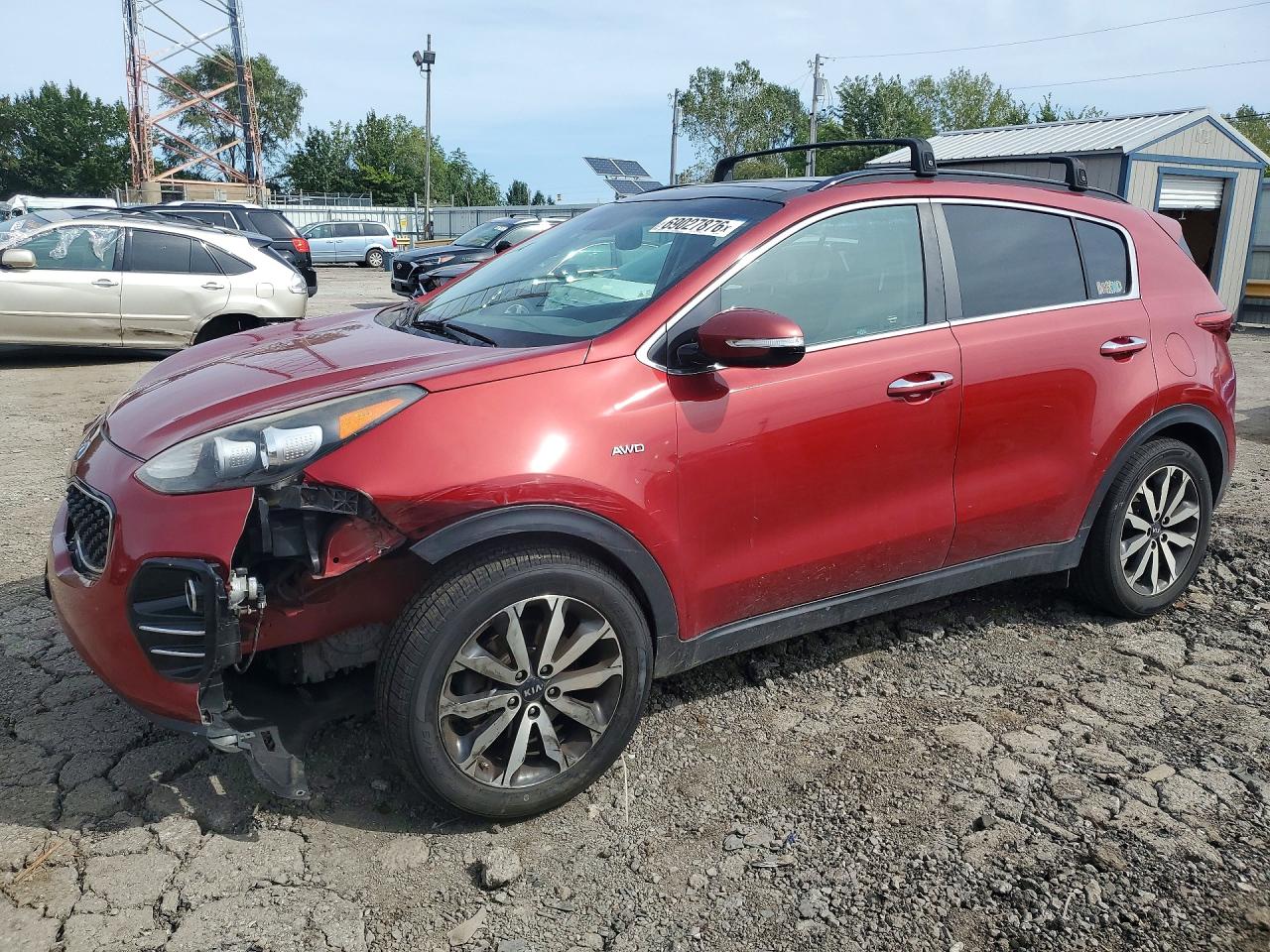 2018 KIA SPORTAG EX | KNDPNCAC1J7364981 | UPCARS