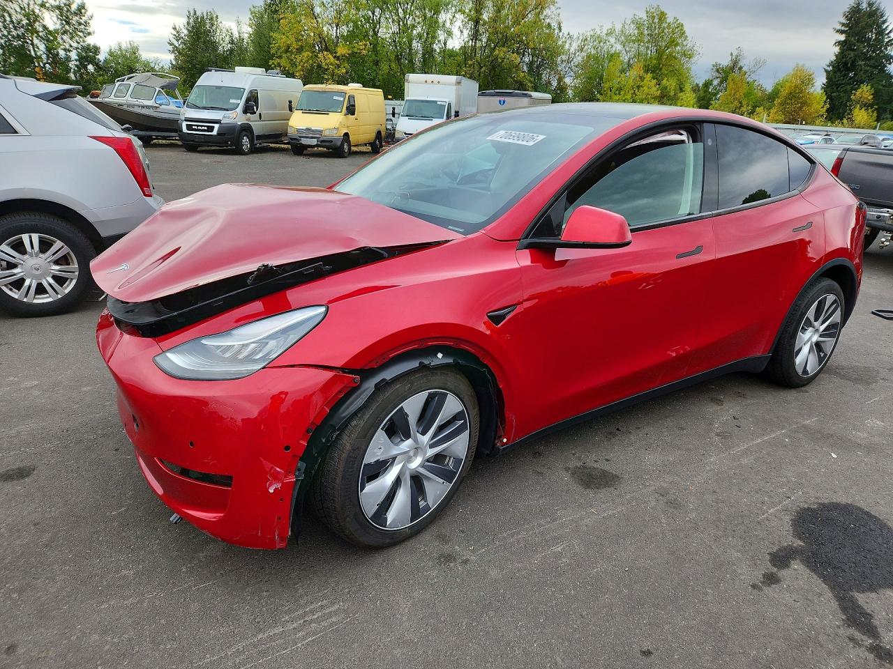 2021 TESLA MODEL Y | 5YJYGDEE4MF118540 | UPCARS