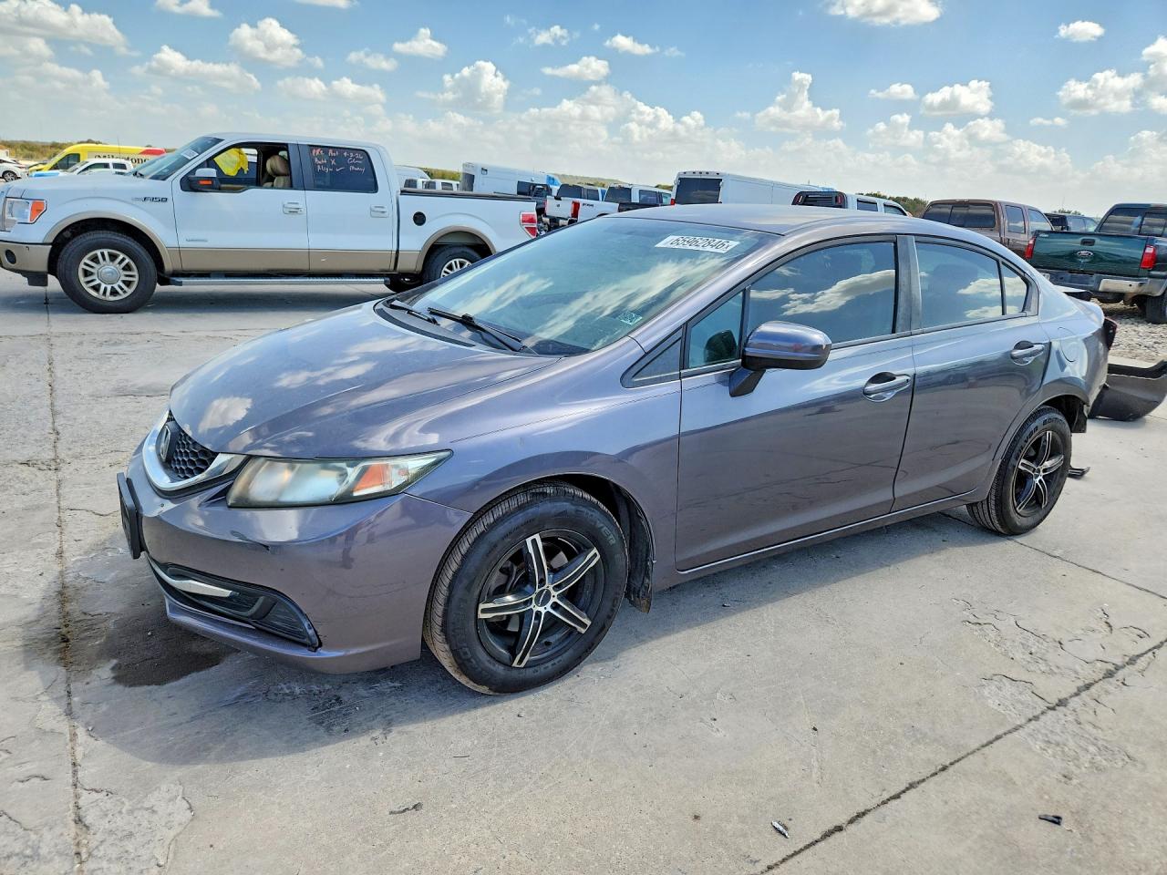 2015 HONDA CIVIC LX | 19XFB2F58FE078688 | UPCARS