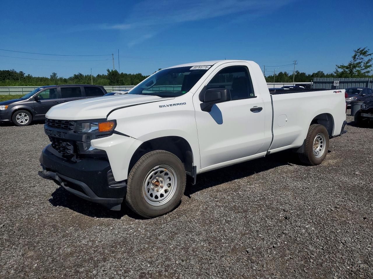 2021 CHEVROLET SILVERADO K1500 | 3GCNYAEH4MG319499 | UPCARS