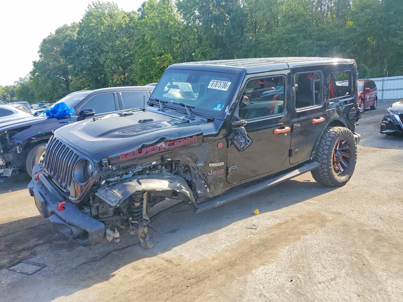 2020 JEEP WRANGLE RUBICON | 1C4HJXFNXLW266767 | UPCARS
