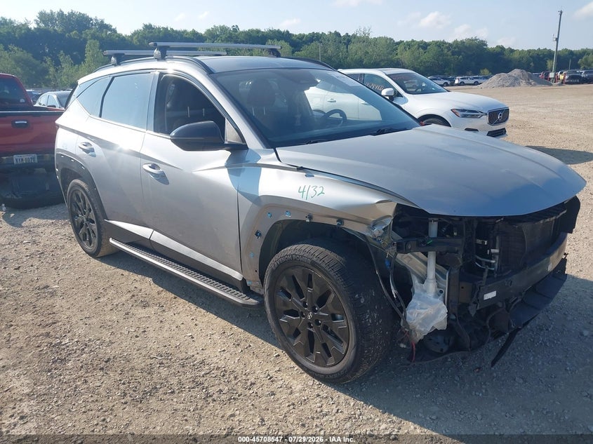 2022 HYUNDAI TUCSON XRT | KM8JFCAE5NU166623 | UPCARS