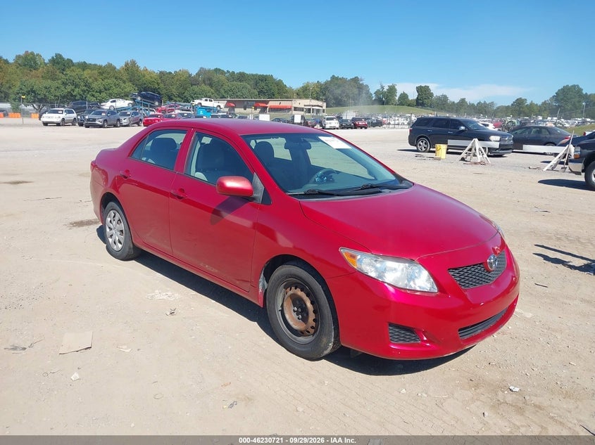 2009 TOYOTA COROLLA LE | 2T1BU40EX9C081463 | UPCARS