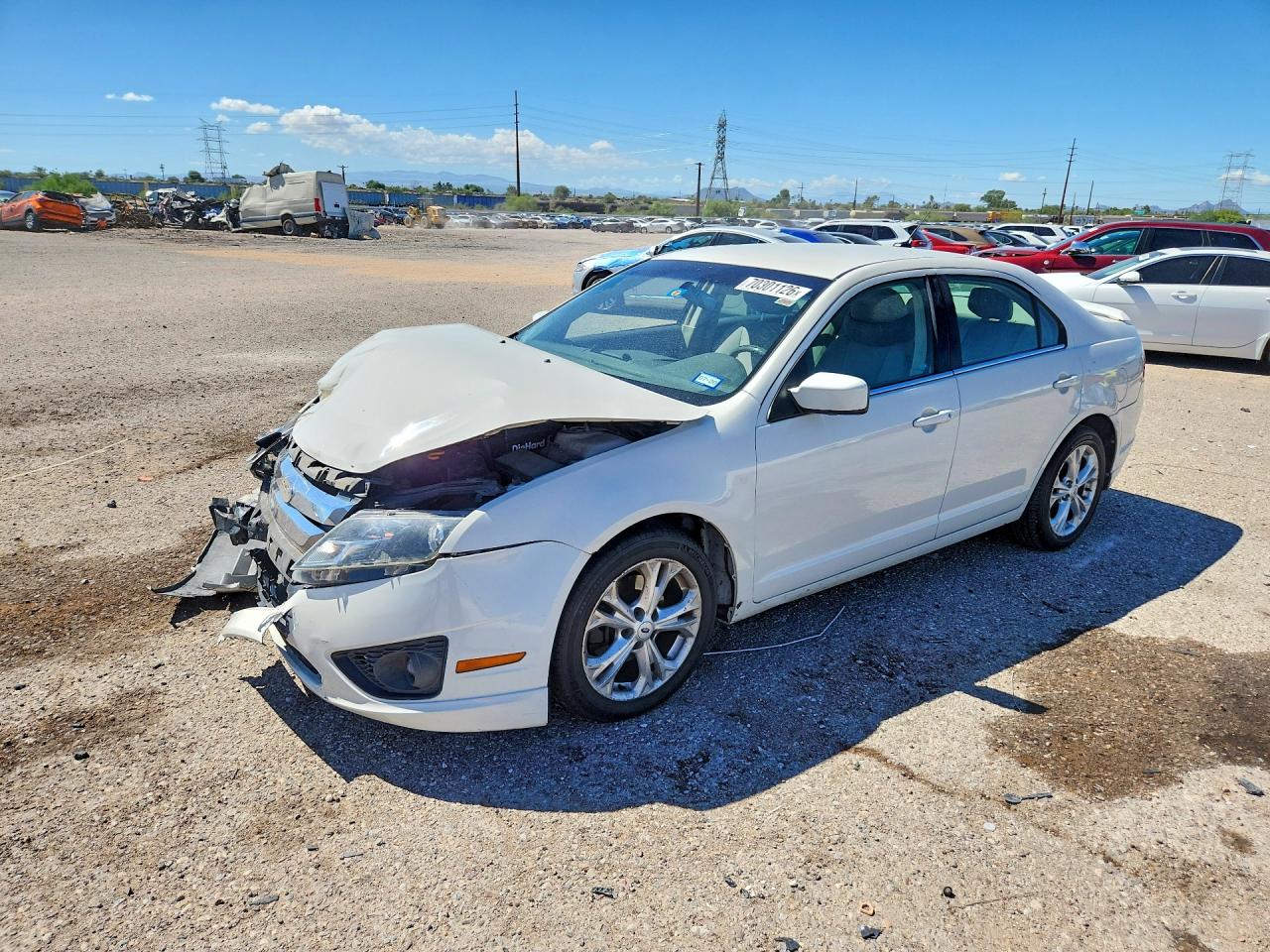 2012 FORD FUSION SE | 3FAHP0HA5CR218134 | UPCARS