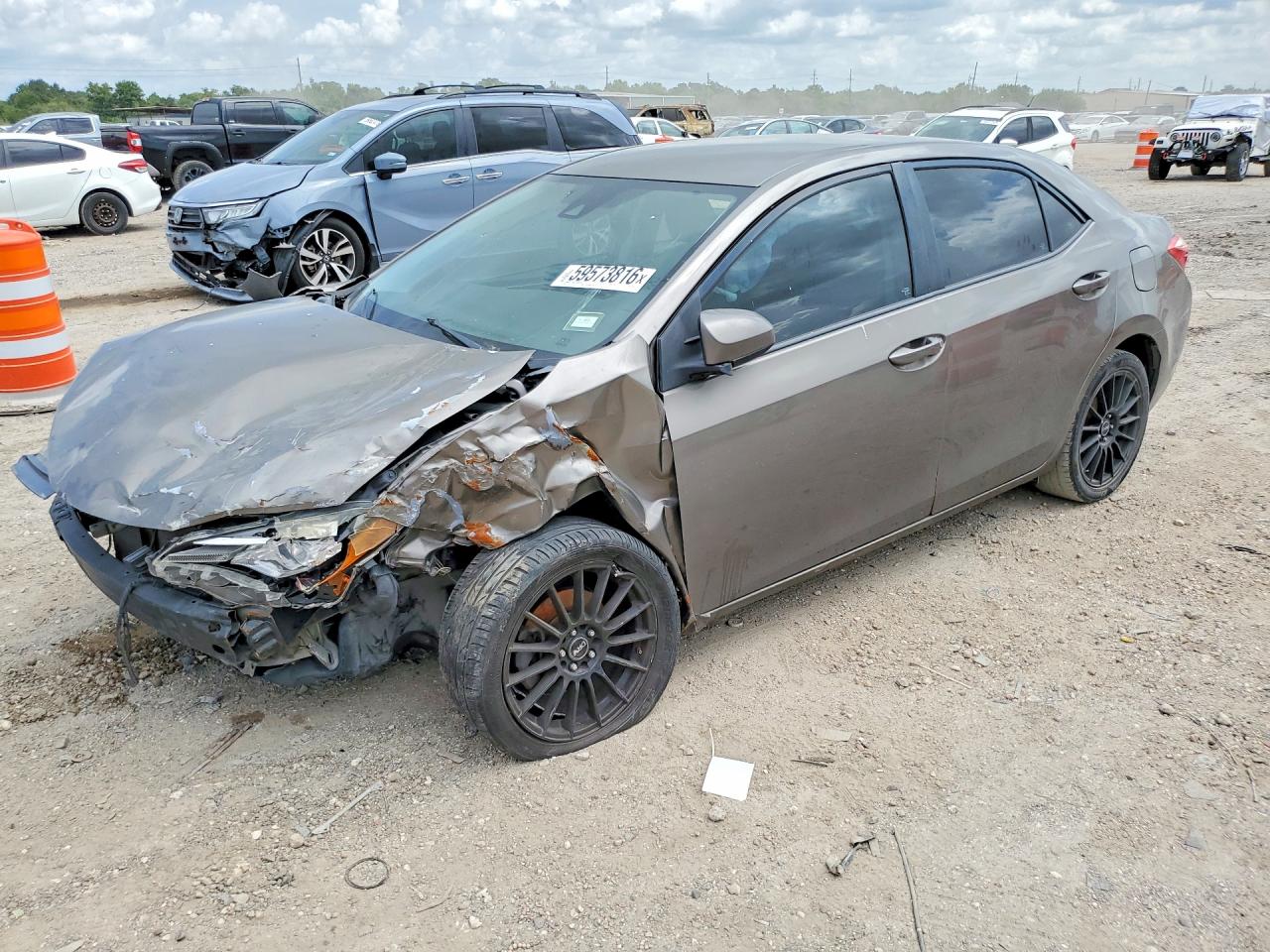 2017 TOYOTA COROLLA LE | 5YFBURHE3HP734182 | UPCARS