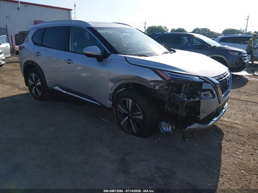 2022 NISSAN ROGUE PLATINUM FWD | JN8BT3DC7NW120537 | UPCARS