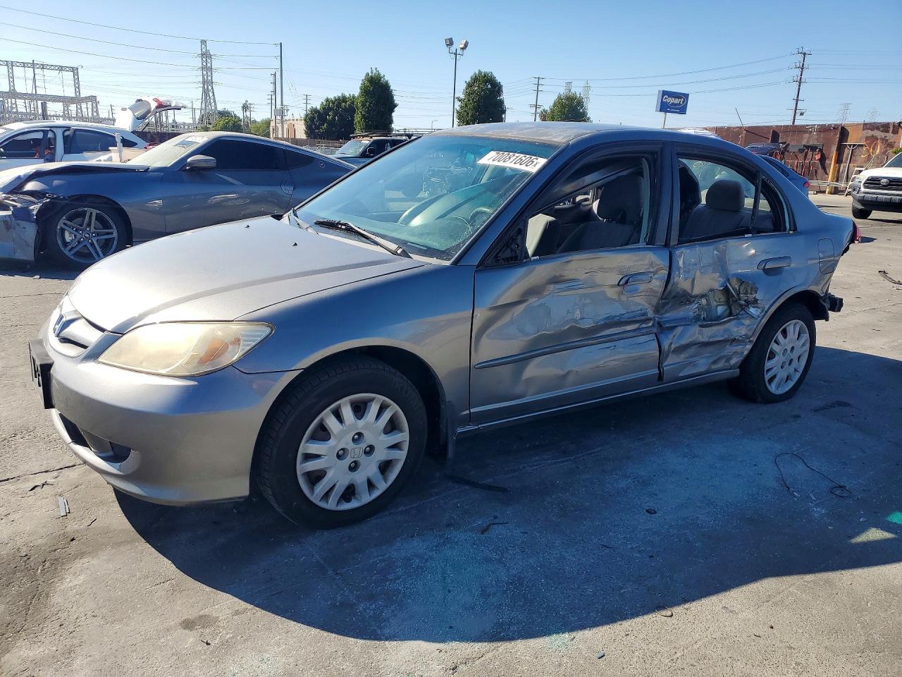 2005 HONDA CIVIC LX | 2HGES16535H593754 | UPCARS