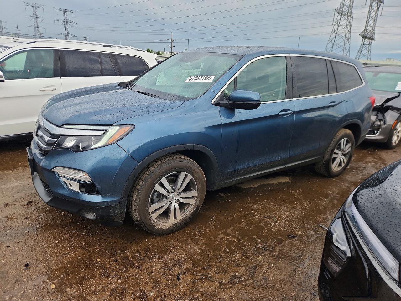 2017 HONDA PILOT EXL | 5FNYF6H61HB076949 | UPCARS
