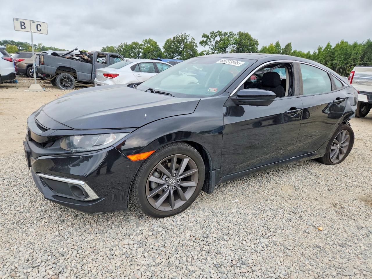 2020 HONDA CIVIC EX | 19XFC1F36LE014554 | UPCARS