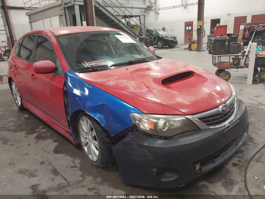 2008 SUBARU IMPREZA WRX | JF1GH756X8G812296 | UPCARS
