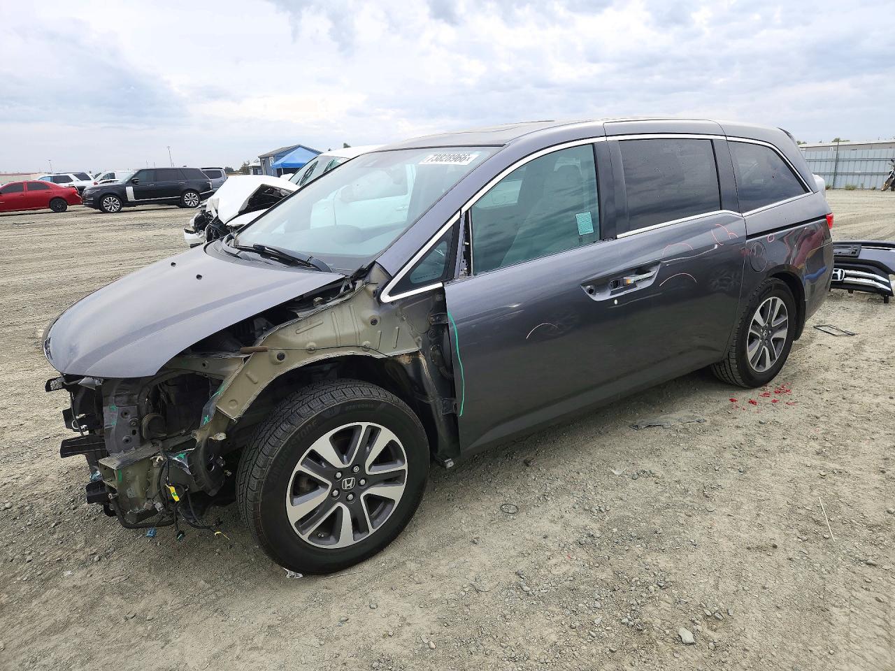 2017 HONDA ODYSSEY TOURING | 5FNRL5H99HB019142 | UPCARS
