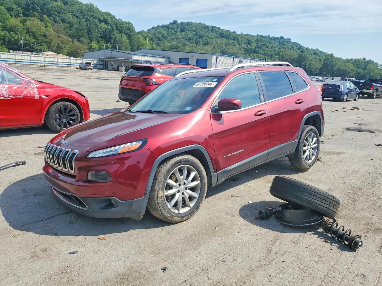 2018 JEEP CHEROKEE LIMITED | 1C4PJMDB3JD617143 | UPCARS
