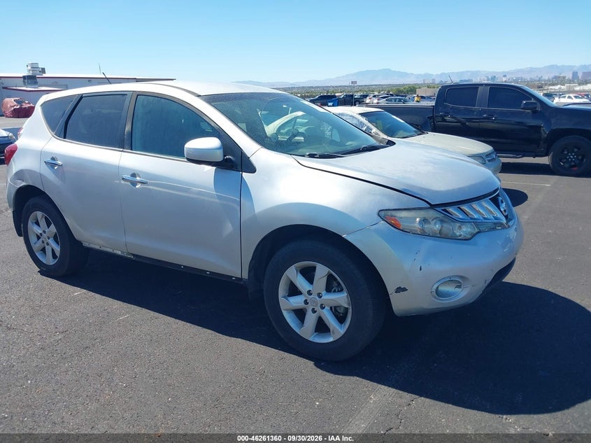 2010 NISSAN MURANO S | JN8AZ1MU4AW016346 | UPCARS