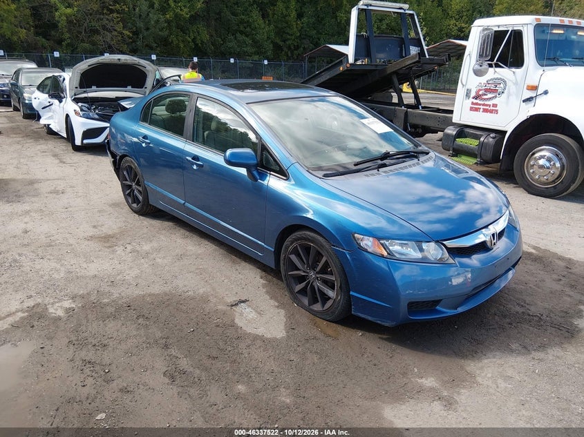 2009 HONDA CIVIC EX-L | 19XFA16929E004008 | UPCARS