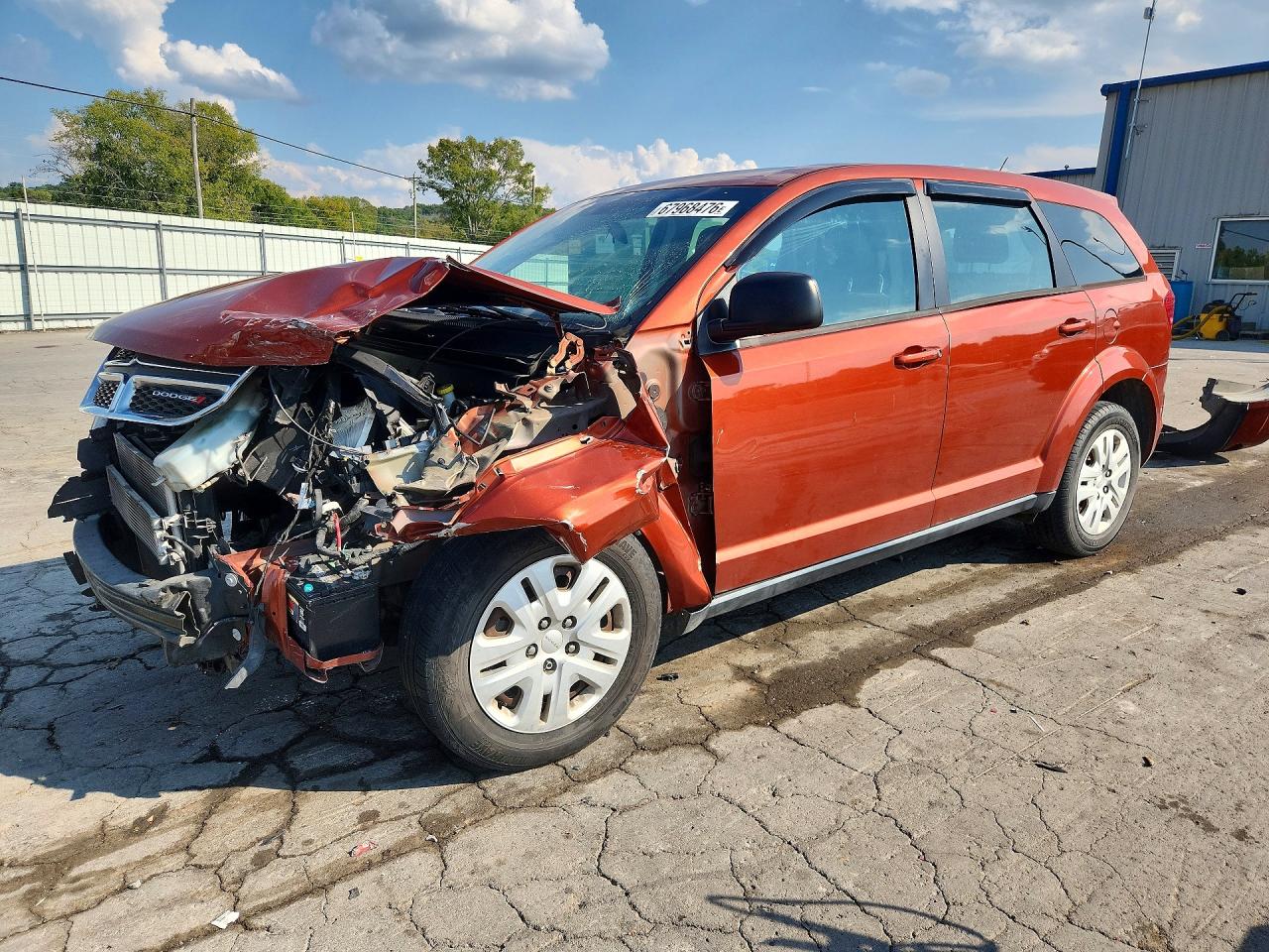 2014 DODGE JOURNEY SE | 3C4PDCAB2ET303991 | UPCARS