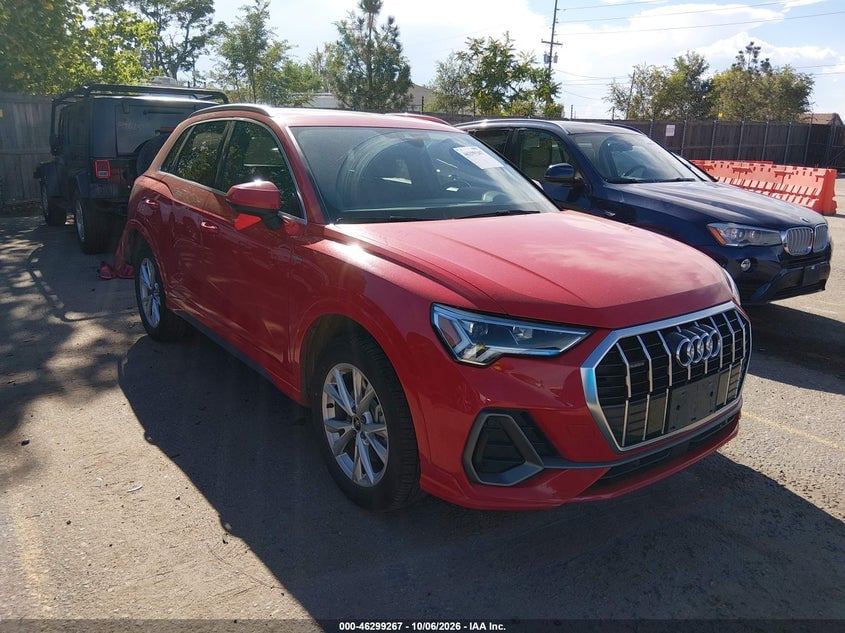 2025 AUDI Q3 PREMIUM 45 TFSI S LINE QUATTRO TIPTRONIC | WA1DECF37S1058720 | UPCARS