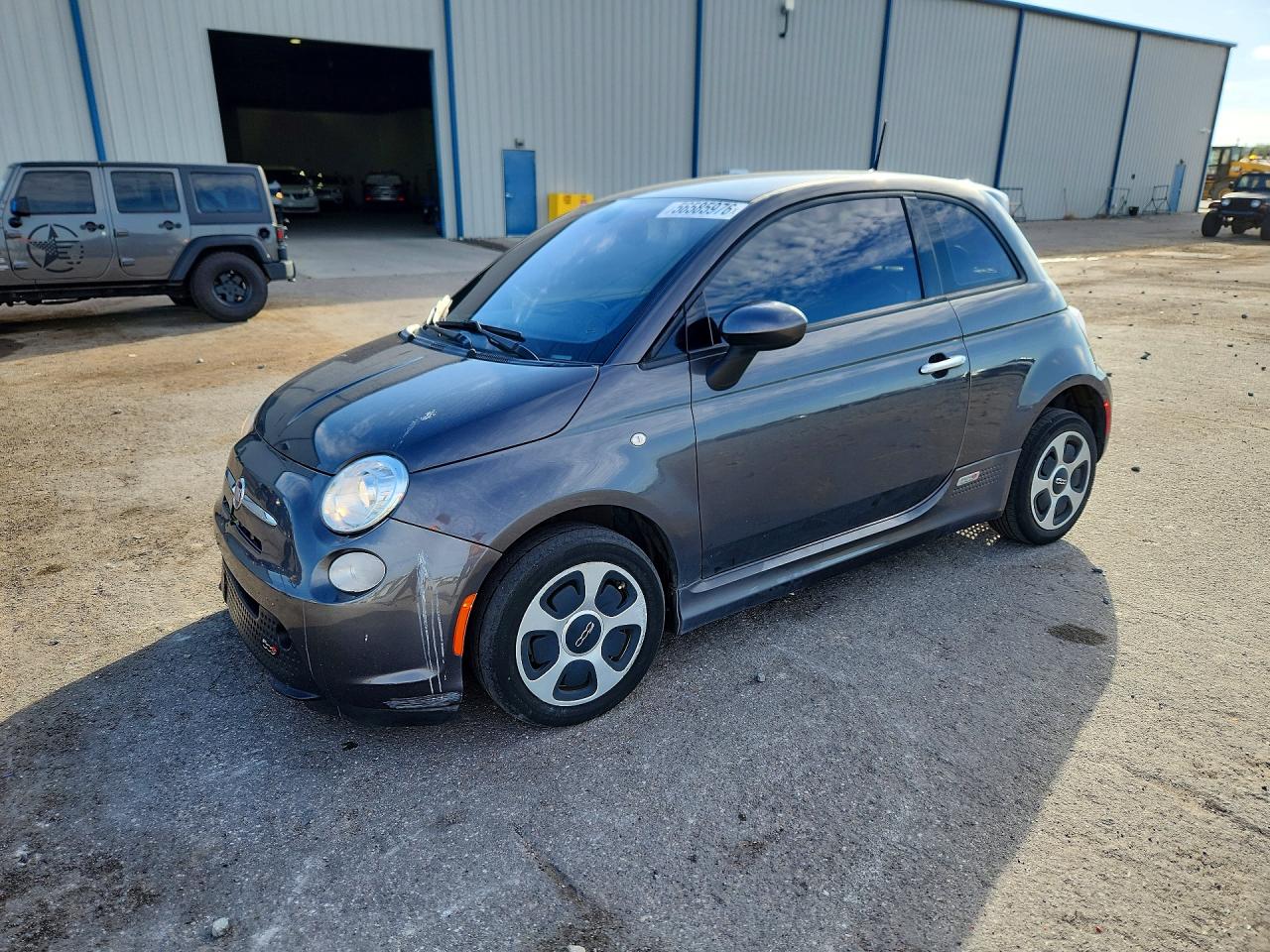 2017 FIAT 500 ELECTRIC | 3C3CFFGE7HT699369 | UPCARS