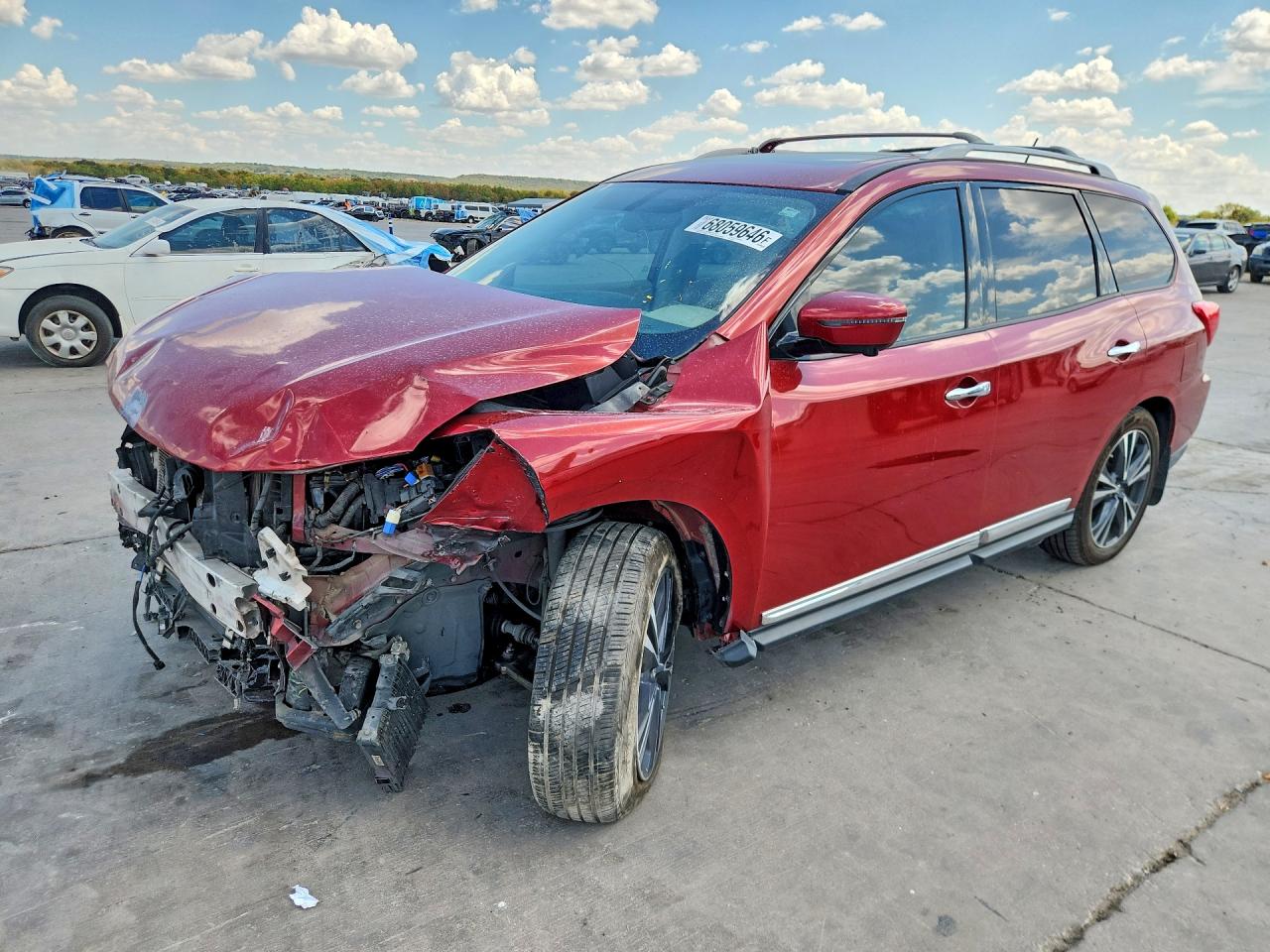 2017 NISSAN PATHFINDER PLATINUM | 5N1DR2MN0HC650641 | UPCARS
