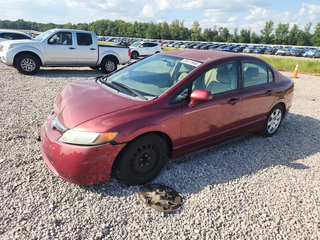 2008 HONDA CIVIC LX | 2HGFA16538H528463 | UPCARS